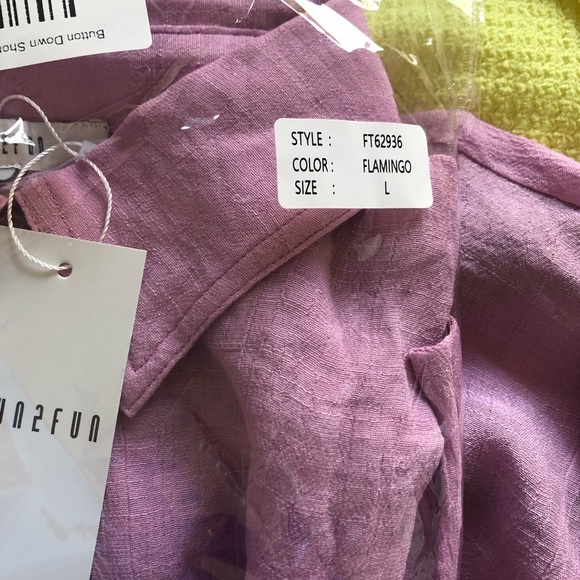 Boxy button down top - Picture 9 of 10